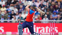 IND Vs ENG, 2nd T20I: Jacob Bethell Torment Indian Bowlers Again As Defending Champions Suffer Third Straight Loss AP Photo/Dave Thompson : England's Jacob Bethell hits a six during the second T20 cricket match between England and India in Manchester, England on Saturday, July 4, 2026.