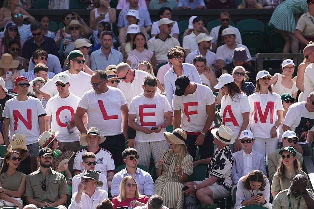 Wimbledon Tennis: Novak Djokovic vs Roman Safiullin
