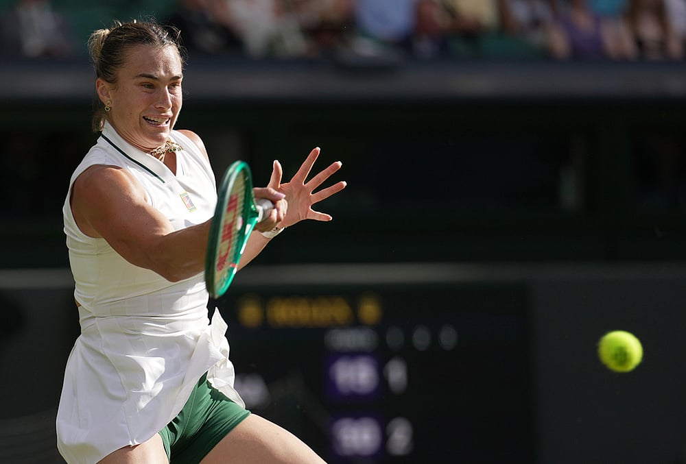 Aryna Sabalenka wimbledon tennis highlights