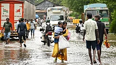 'Inframan' Missing: Opposition Targets Maharashtra Govt Over Infrastructure Woes in Heavy Rains - null
