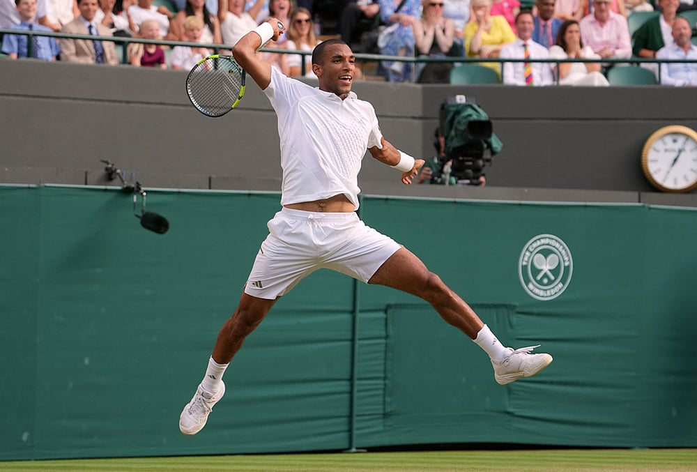 Felix Auger-Aliassime wimbledon tennis fourth round