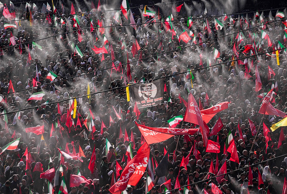 iran begins six day farewell for khamenei