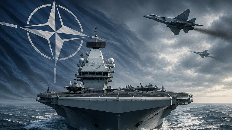 Representational Image HMS Prince of Wales - AI Generated