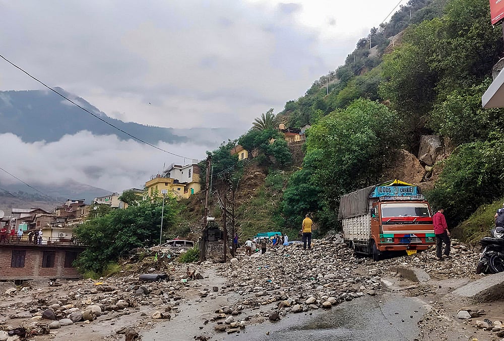 Flash floods in Doda