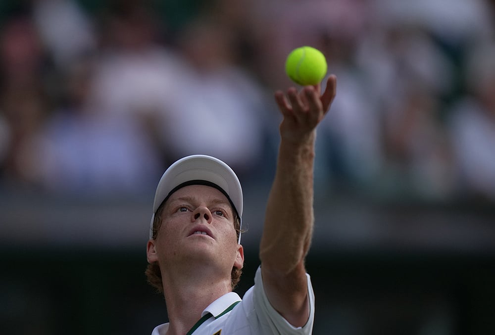 Jannik Sinner 2026 wimbledon tennis photo