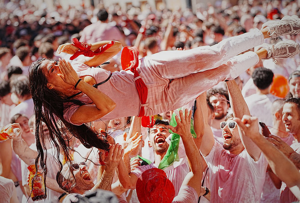 Spain Running of the Bulls
