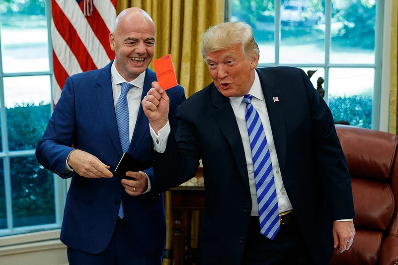 Donald Trump, Gianni Infantino