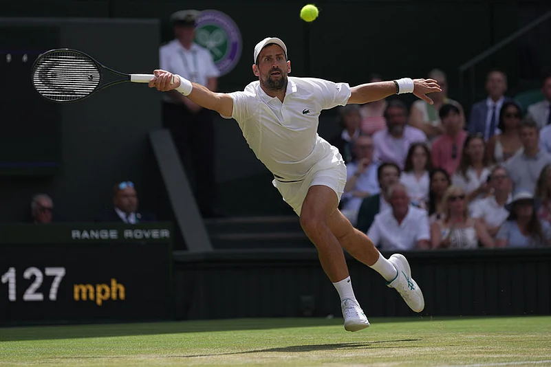Wimbledon Tennis Championships: Novak Djokovic vs Roman Safiullin