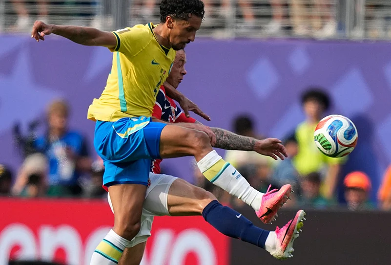 Brazil vs Norway World Cup Soccer highlights-Brazils Marquinhos