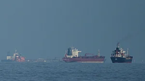 Credit: AP Photo/ Altaf Qadri | Representative Image : Hormuz Service Fee Explained: Will India Pay More For Oil If Iran Starts Charging Ships?