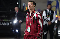Portugal Vs Spain, FIFA World Cup 2026: Check Out Best Photos From Round Of 16 Clash At Dallas Stadium AP/Gareth Patterson : Spain's Mikel Oyarzabal (21) arrives for the World Cup round of 16 soccer match between Portugal and Spain in Arlington