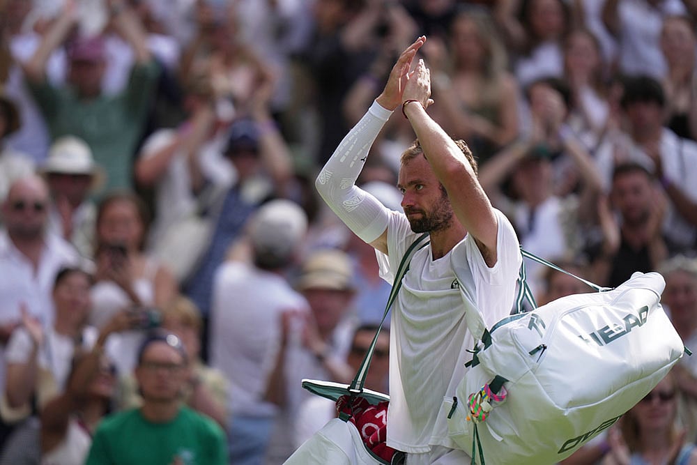 Wimbledon Tennis Roman Safiullin