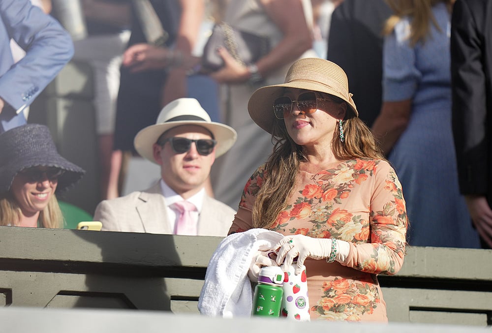 Tamaki Osaka, mother of Naomi Osaka wimbledon tennis 2026