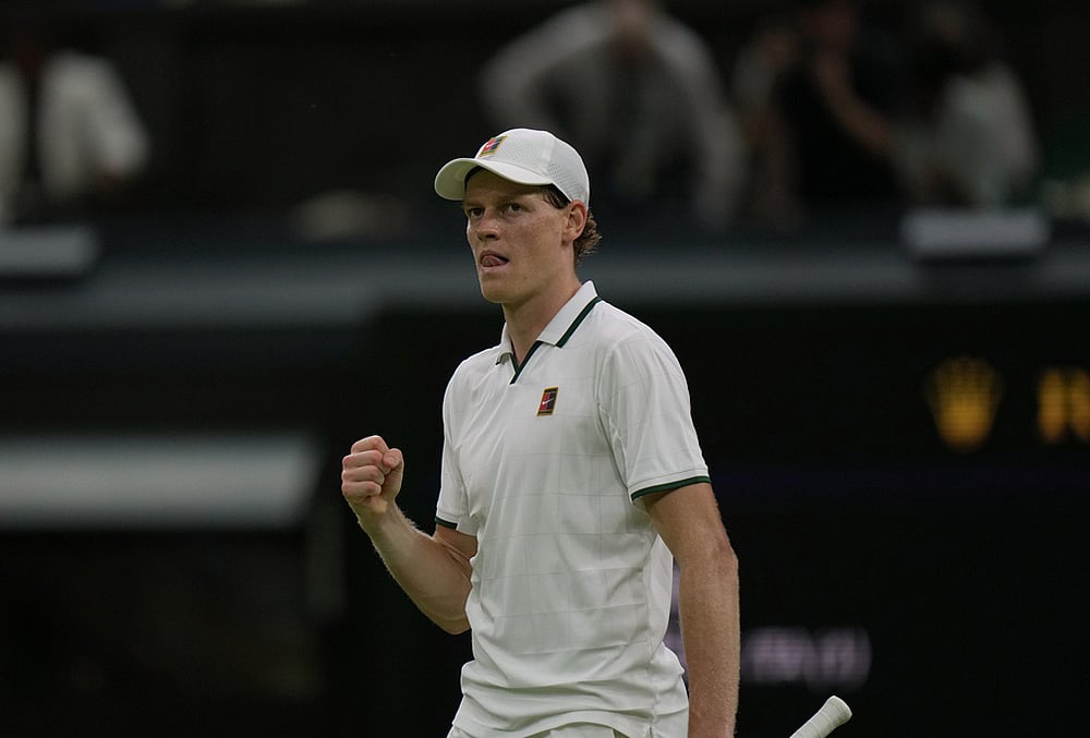 Jannik Sinner wimbledon tennis highlights