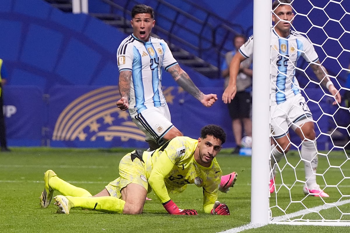 Argentina Vs Egypt FIFA World Cup 2026 RO16 Mostafa Shoubir concedes AP Photo