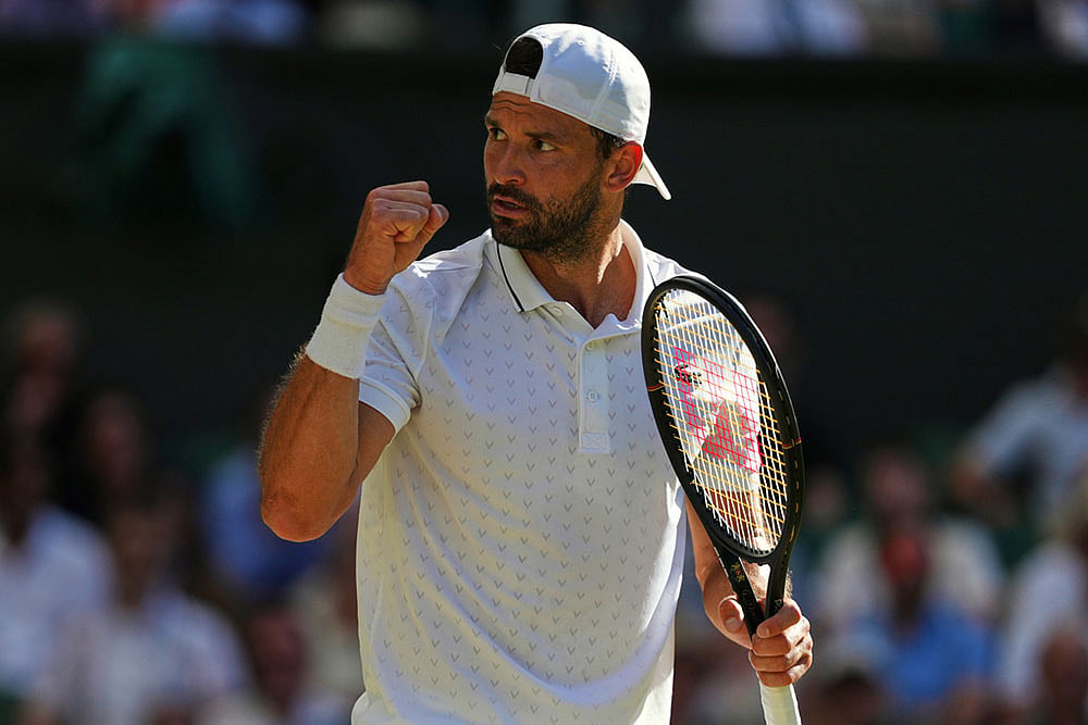 Britain Wimbledon Tennis: Grigor Dimitrov vs Arthur Fery