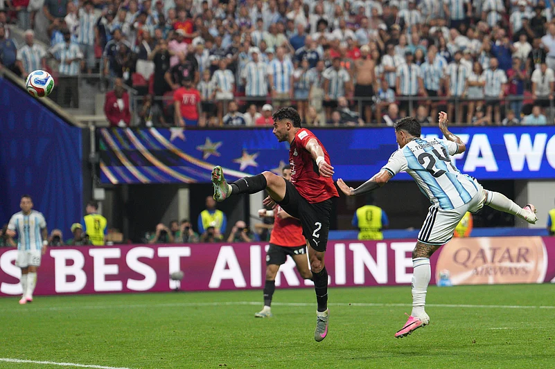 Argentina Vs Egypt FIFA World Cup 2026 RO16 Enzo Fernandez scores AP Photo