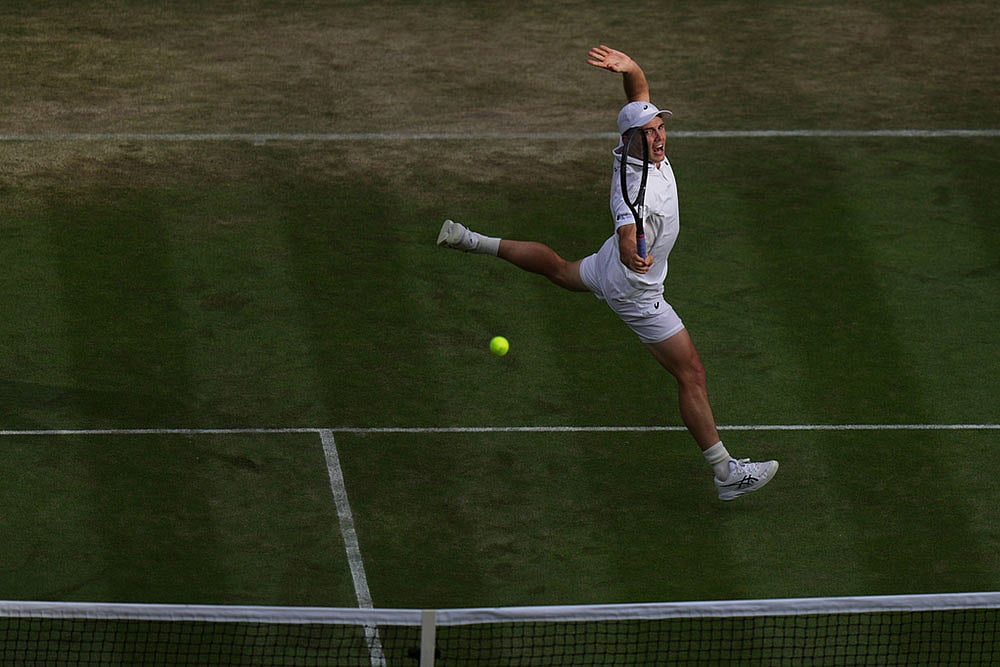 Wimbledon Tennis: Grigor Dimitrov vs Arthur Fery