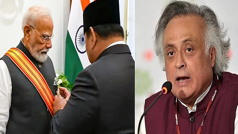Nehru Got it Posthumously Without Having to Wrangle It: Cong's Dig at PM on Indonesia Award - null