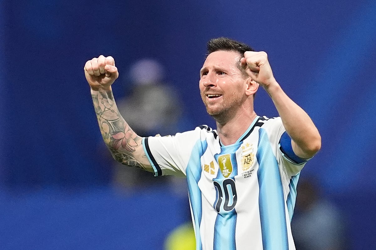 Argentina Vs Egypt FIFA World Cup 2026 RO16 Messi Emo AP Photo