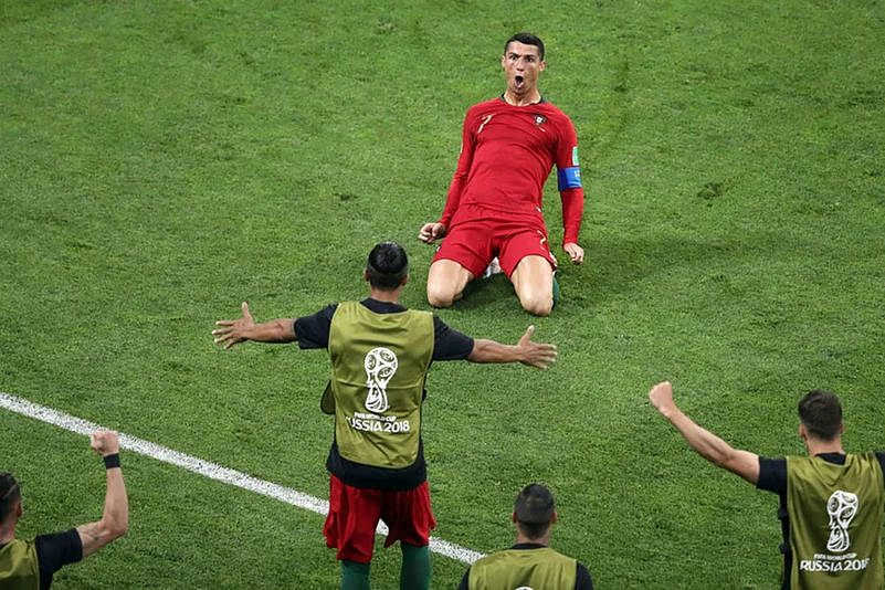 Cristiano Ronaldo Through the Years of WCup Soccer