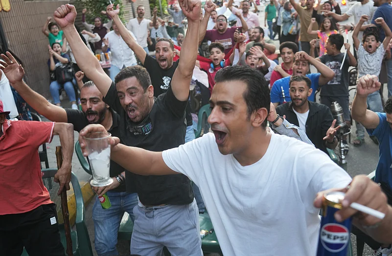 Argentina Vs Egypt FIFA World Cup 2026 RO16 Cairo watch party AP Photo