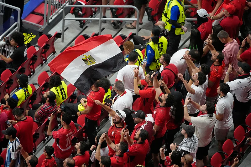 Argentina Vs Egypt FIFA World Cup 2026 RO16 EGY Fans AP Photo