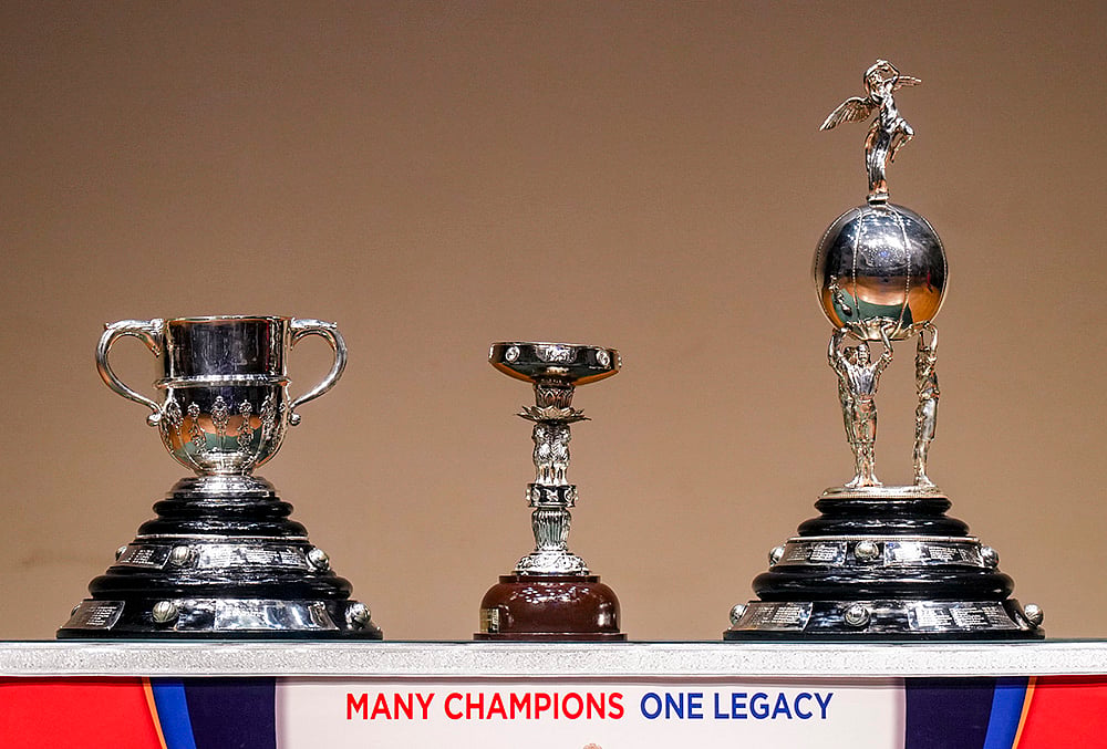 Durand Cup trophies