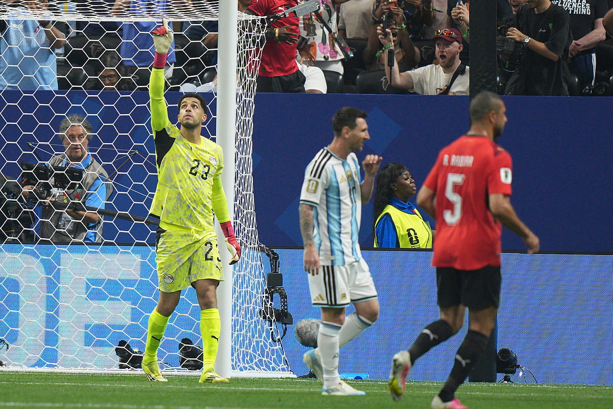Argentina Vs Egypt FIFA World Cup 2026 RO16 Mostafa Shoubir Messi react AP Photo