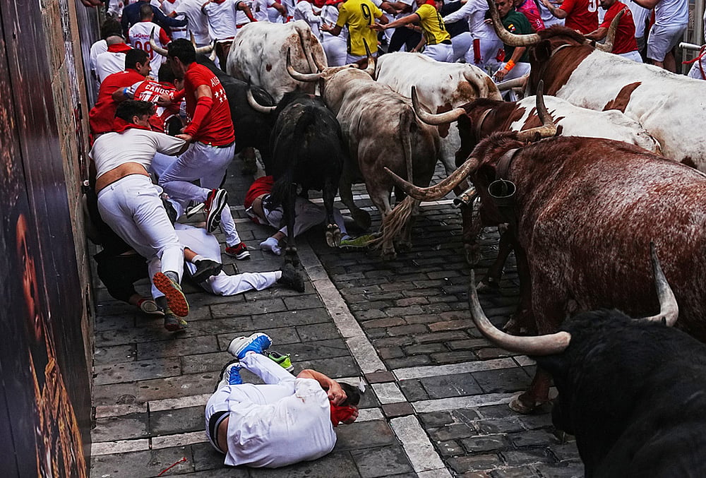 Spain Running of the Bulls