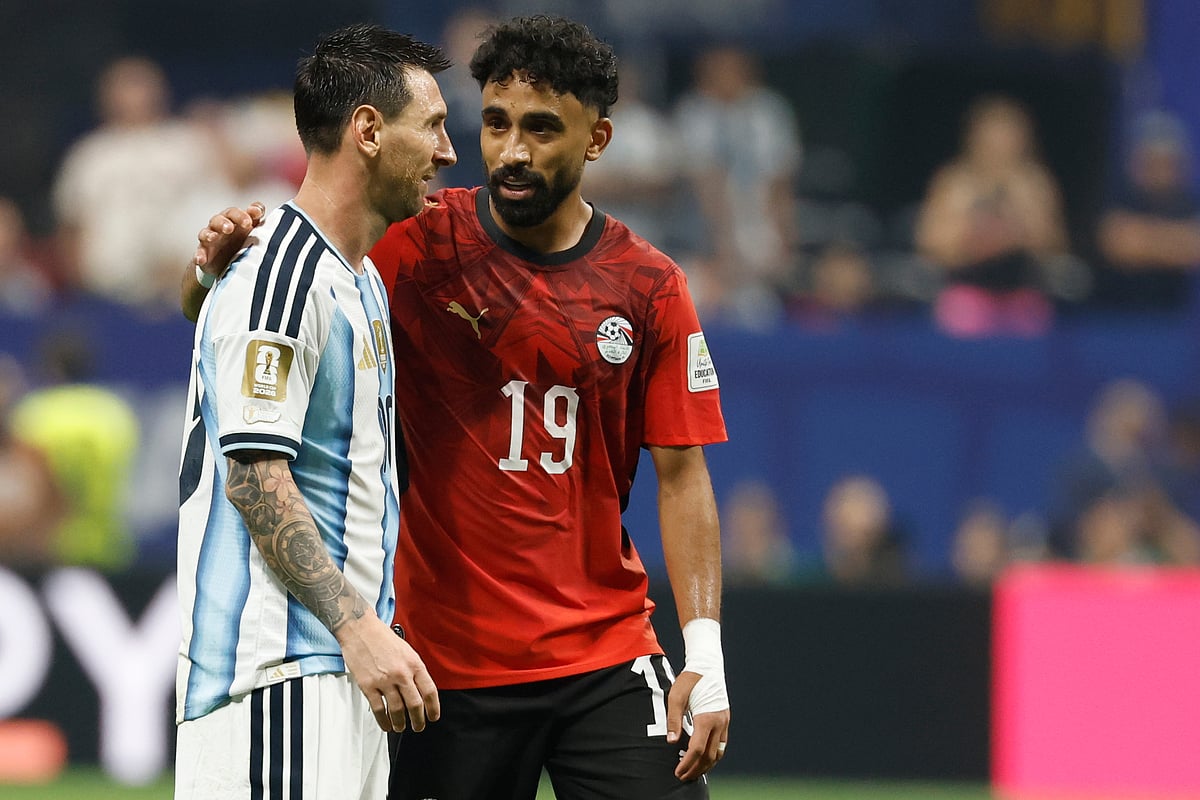 Argentina Vs Egypt FIFA World Cup 2026 RO16 Messi and Attia AP Photo