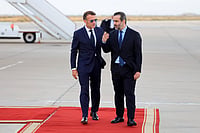 Macron Becomes First Major Western Leader To Visit Syria After Assad's Ouster: What It Means IMAGO / ABACAPRESS : President Macron Arrives For A State Visit To Damascus France s President Emmanuel Macron (L) is welcomed by Syria s Foreign Minister Asaad al-Shaibani (R) as he arrives for a state visit at the Damascus International Airport in Damascus on July 6, 2026.