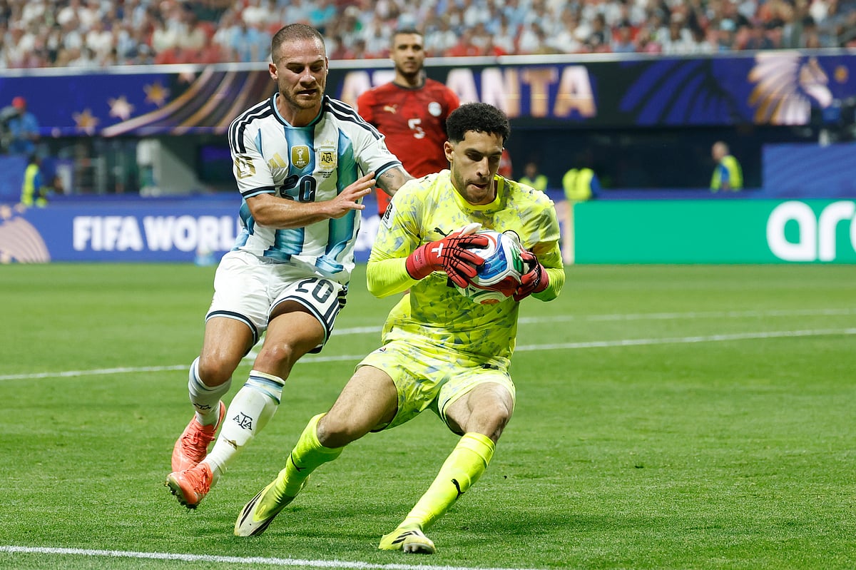 Argentina Vs Egypt FIFA World Cup 2026 RO16 Mostafa Shoubir grabs AP Photo