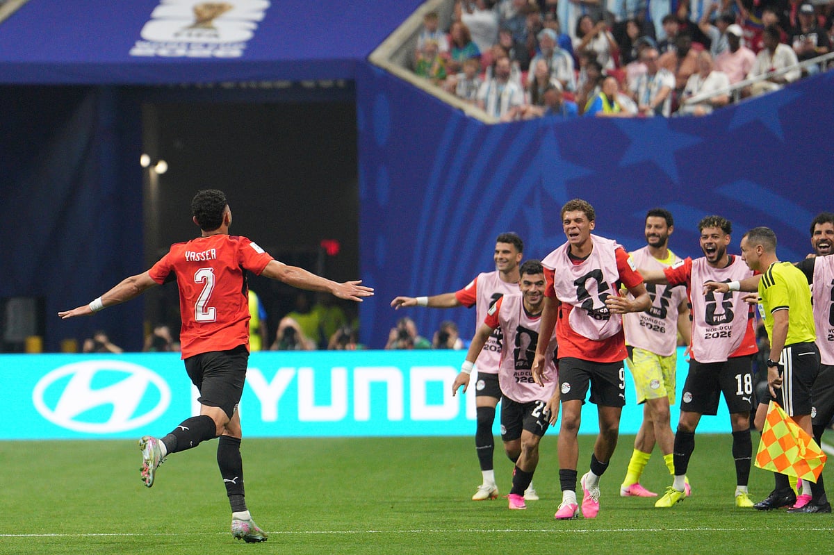 Argentina Vs Egypt FIFA World Cup 2026 RO16 Yasser Ibrahim Celebs AP Photo