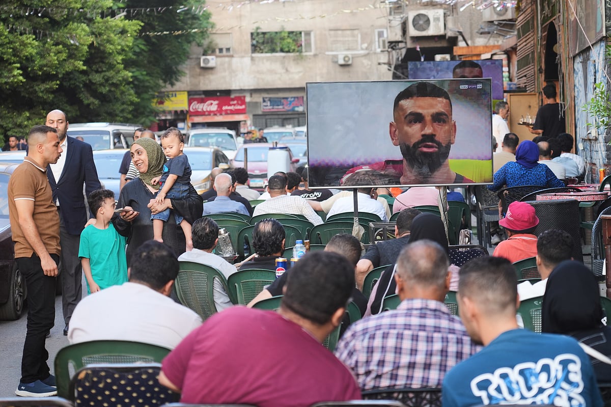 Argentina Vs Egypt FIFA World Cup 2026 RO16 Cairo watch party 2 AP Photo