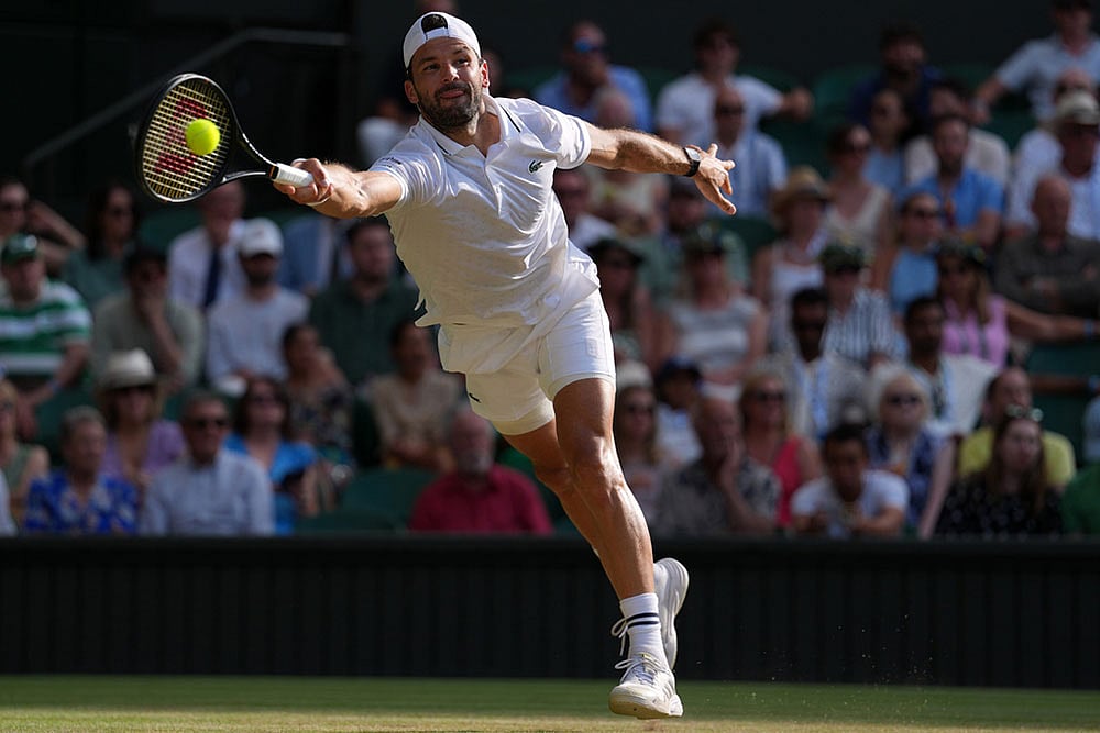 Wimbledon Tennis: Arthur Fery vs Grigor Dimitrov