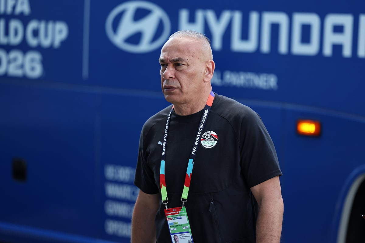 Argentina Vs Egypt FIFA World Cup 2026 RO16 Hossam Hassan arrives AP Photo