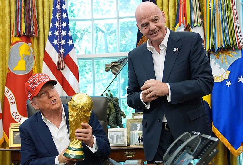 Trump Gianni Infantino phone call