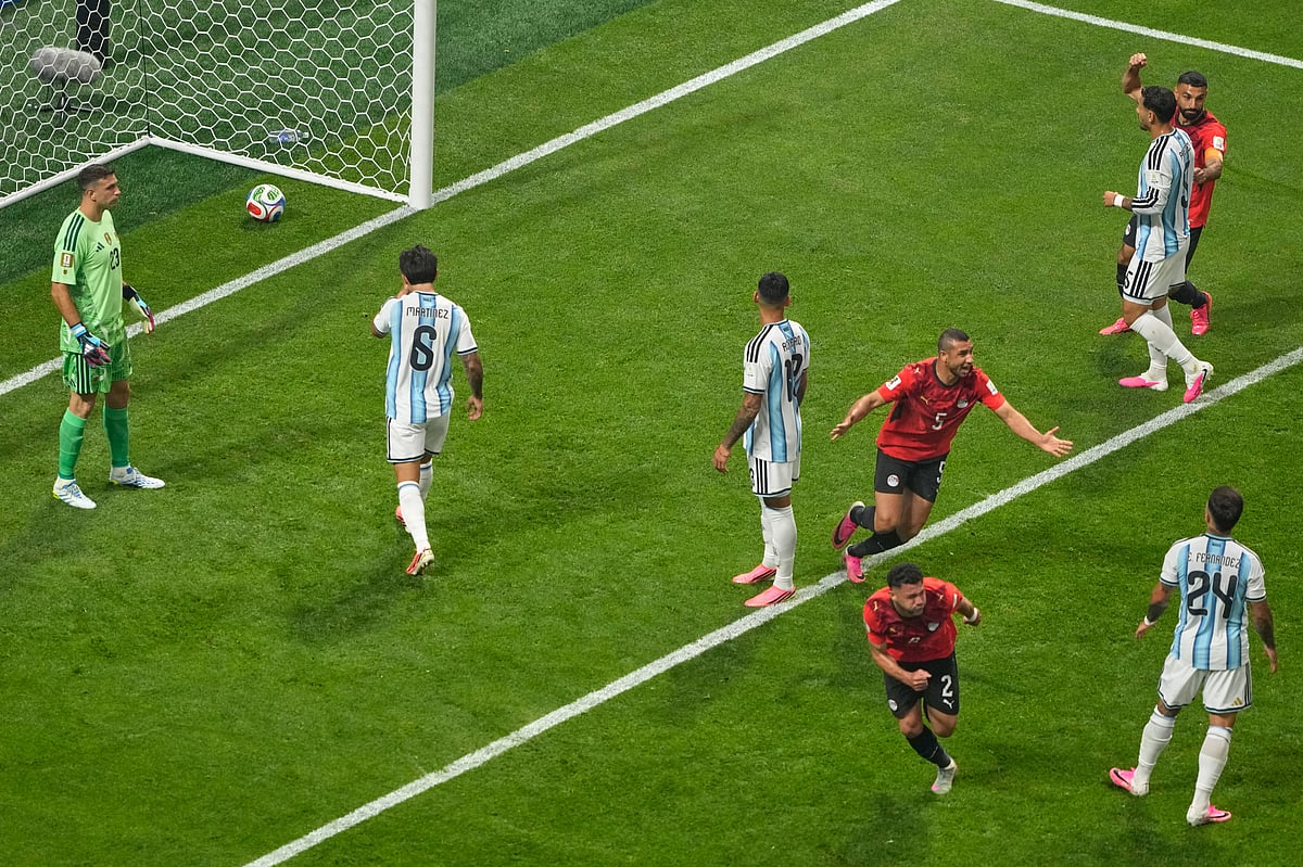 Argentina Vs Egypt FIFA World Cup 2026 RO16 Yasser Ibrahim Celebs2 AP Photo