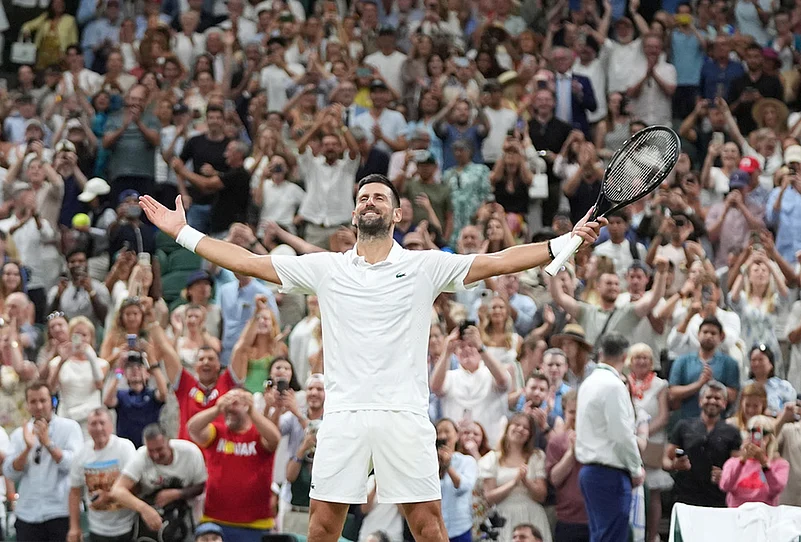 Novak Djokovic vs Felix Auger-Aliassime wimbledon tennis