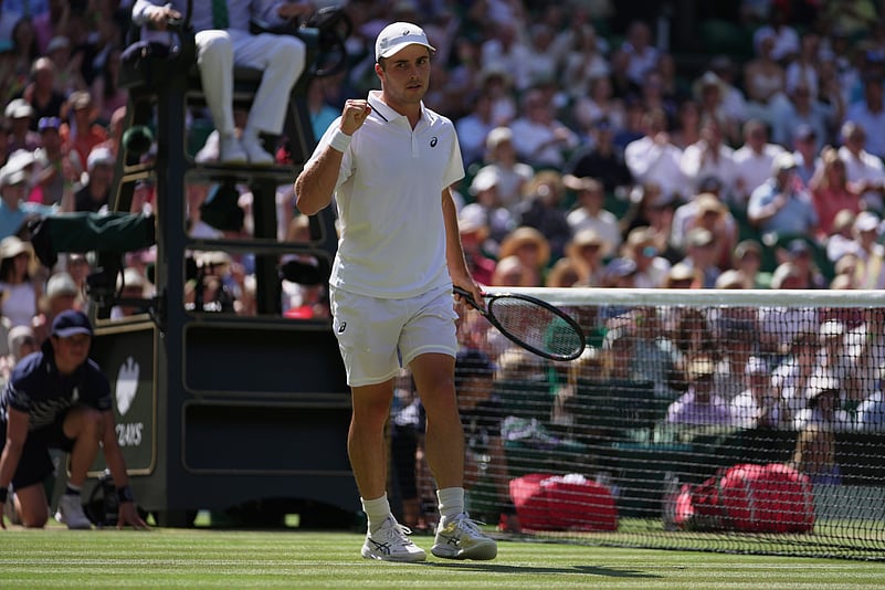 Arthur Fery vs Flavio Cobolli, Wimbledon 2026 Quarter-final match, AP