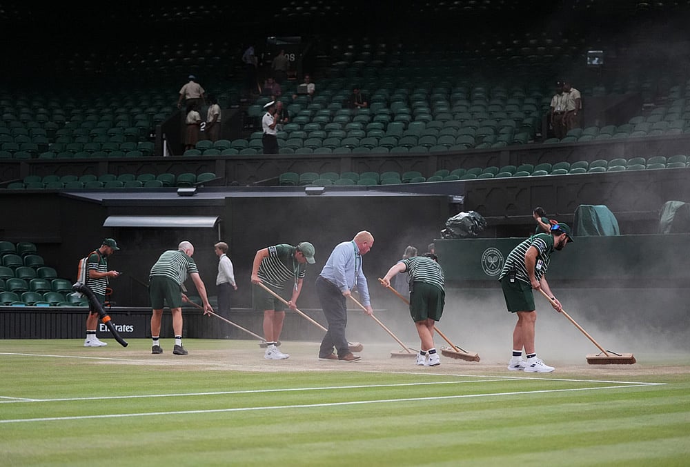 Wimbledon Tennis Championships in London highlights