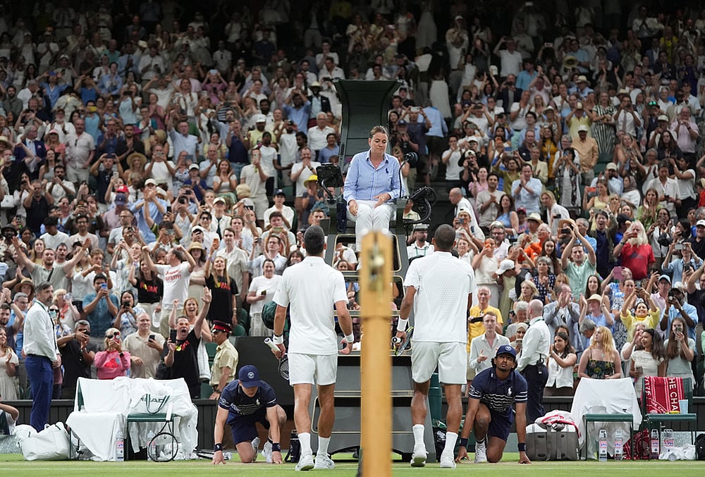Novak Djokovic vs Felix Auger-Aliassime wimbledon 2026