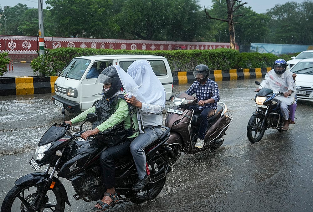 South delhi waterlogging