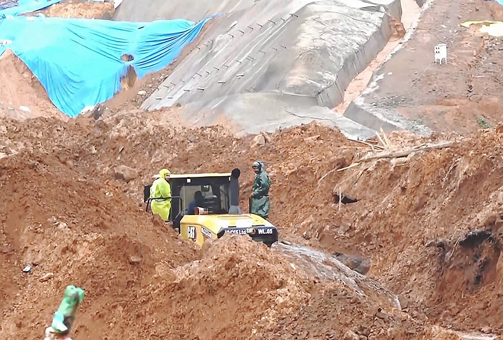 Wayanad tunnel project landslide