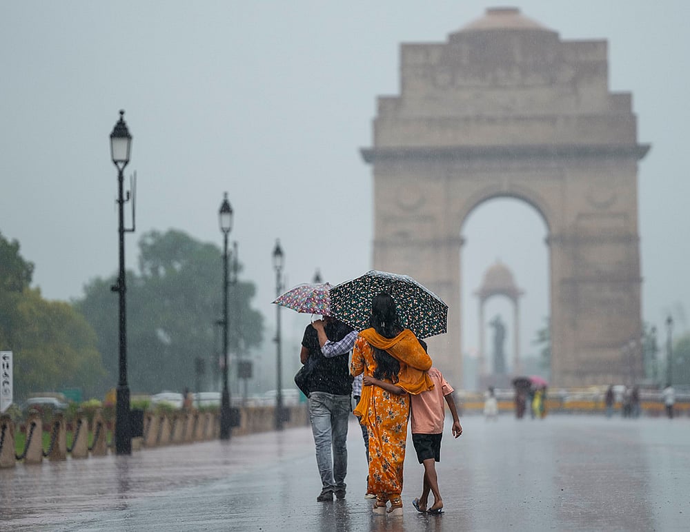 New Delhi rain