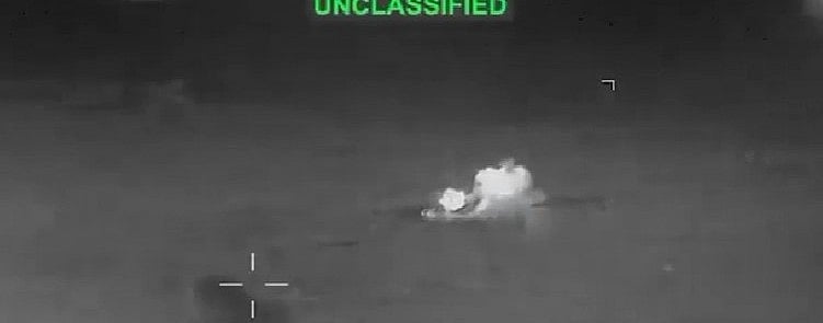 CENTCOM : The US military said it launched the strikes after Iran attacked three commercial vessels transiting the Strait of Hormuz.