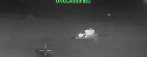 CENTCOM : The US military said it launched the strikes after Iran attacked three commercial vessels transiting the Strait of Hormuz.