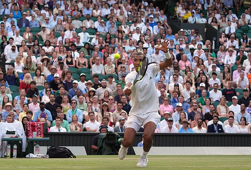 Felix Auger-Aliassime wimbledon pictures