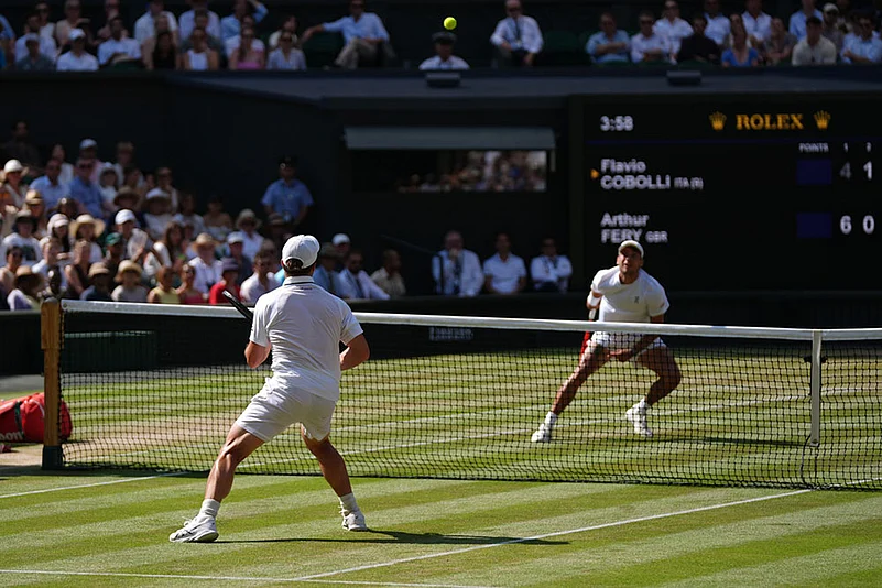 Wimbledon Tennis Championships: Arthur Fery vs Flavio Cobolli